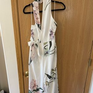 floral jumpsuit